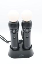 PS4 VR Move Motion Controllers + lader, Spelcomputers en Games, Ophalen of Verzenden, Gebruikt, Sony PlayStation