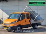 Iveco Daily 35C21 3 zijdige Kipper Dubbel Cabine 210PK 3.0L, Auto's, Automaat, Stof, Euro 6, Iveco