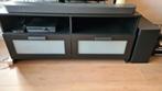 Ikea tv meubel zwart, Huis en Inrichting, Kasten | Televisiemeubels, Minder dan 100 cm, 25 tot 50 cm, Zo goed als nieuw, Ophalen
