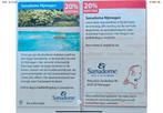 Kortingsbon voor sauna Sanadome Nijmegen (KWF), Tickets en Kaartjes, Kortingen en Cadeaubonnen, Drie personen of meer, Kortingsbon