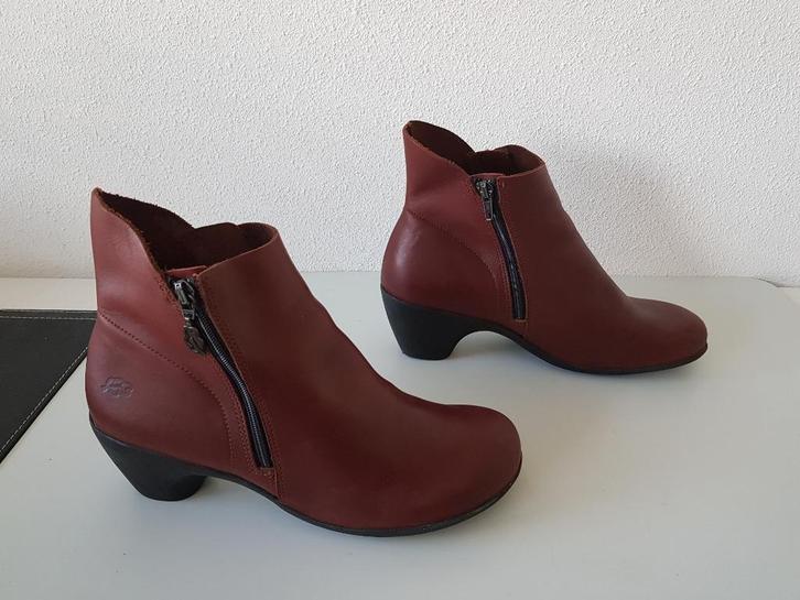 Loints of Holland MAAT 41 kastanje bruine laarzen 2 ritsen, Kleding | Dames, Schoenen, Zo goed als nieuw, Lage of Enkellaarzen