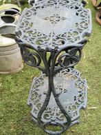 Prachtige gietijzeren bijzettafel(of plantentafel)*brocante, Tuin en Terras, Ophalen, Gebruikt