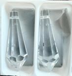 Geslepen pendels of pegels kristal in 2 maten, Ophalen of Verzenden, Nieuw