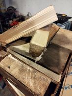 Haardhout brandhout stookhout vuurkorf openhaard va €5,62!, Minder dan 3 m³, Ophalen, Overige houtsoorten, Blokken