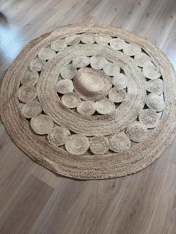Vloerkleed Boho - 120cm Rond beschikbaar voor biedingen