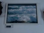 Prachtig Schilderij - Golven in de Zee, Ophalen