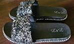 Bling Slippers Maat 40 - Nieuw, Kleding | Dames, Schoenen, Slippers, Zwart, Nieuw, Ophalen of Verzenden
