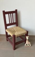 Kinderstoeltje, Huis en Inrichting, Ophalen, Riet of Rotan, Bruin, Zo goed als nieuw