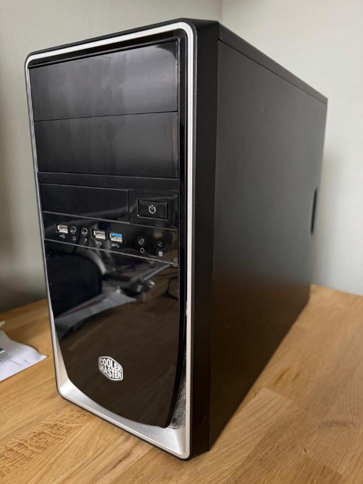CoolerMaster PC - AMD A8 - 8Gb RAM - 128Gb SSD - Win10 Pro, Computers en Software, Desktop Pc's, Gebruikt, 3 tot 4 Ghz, SSD, 8 GB