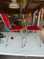 Set retro stoelen, Huis en Inrichting, Stoelen, Ophalen, Zo goed als nieuw, Twee