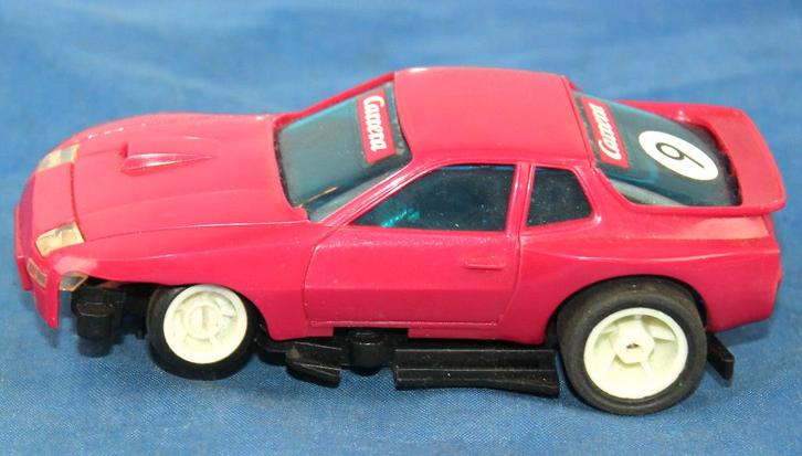 Carrera Servo 140 Porsche 944 rood., Kinderen en Baby's, Speelgoed | Racebanen, Gebruikt, Elektrisch, Carrera, Ophalen of Verzenden
