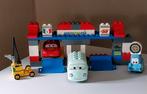 Lego Duplo Cars De Pit Stop 5829, Duplo, Ophalen of Verzenden, Zo goed als nieuw