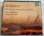 Schubert, Anne Queffélec, Imogen Cooper ‎– Works For Piano, Cd's en Dvd's, Cd's | Klassiek, Kamermuziek, Ophalen of Verzenden