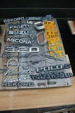 emblemen voor Opel jaren 70-80 en Fiat,vw,suzuki, Ophalen of Verzenden, Auto's