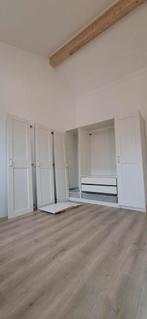 3 GRIMO kledingkast deuren + handgrepen te koop - IKEA, Ophalen of Verzenden, Gebruikt, 50 tot 75 cm, 200 cm of meer