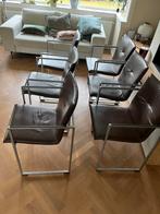 Zes ARCO stoelen donkerbruin 50€ p.st.Samen voor 250€, Huis en Inrichting, Stoelen, Gebruikt, Ophalen