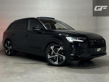 Audi Q7 55 TFSI e Quattro BlackEdition S-Line Pano B&O Lucht beschikbaar voor biedingen
