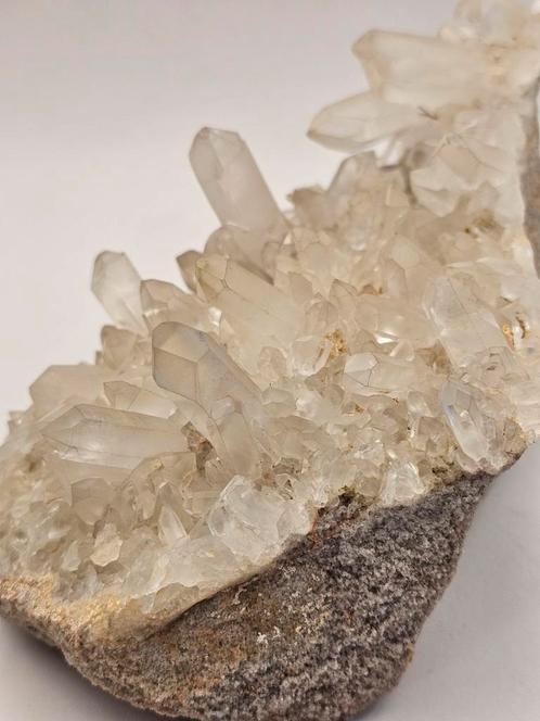 Kwarts cluster, bergkristal, Verzamelen, Mineralen en Fossielen, Mineraal, Ophalen of Verzenden