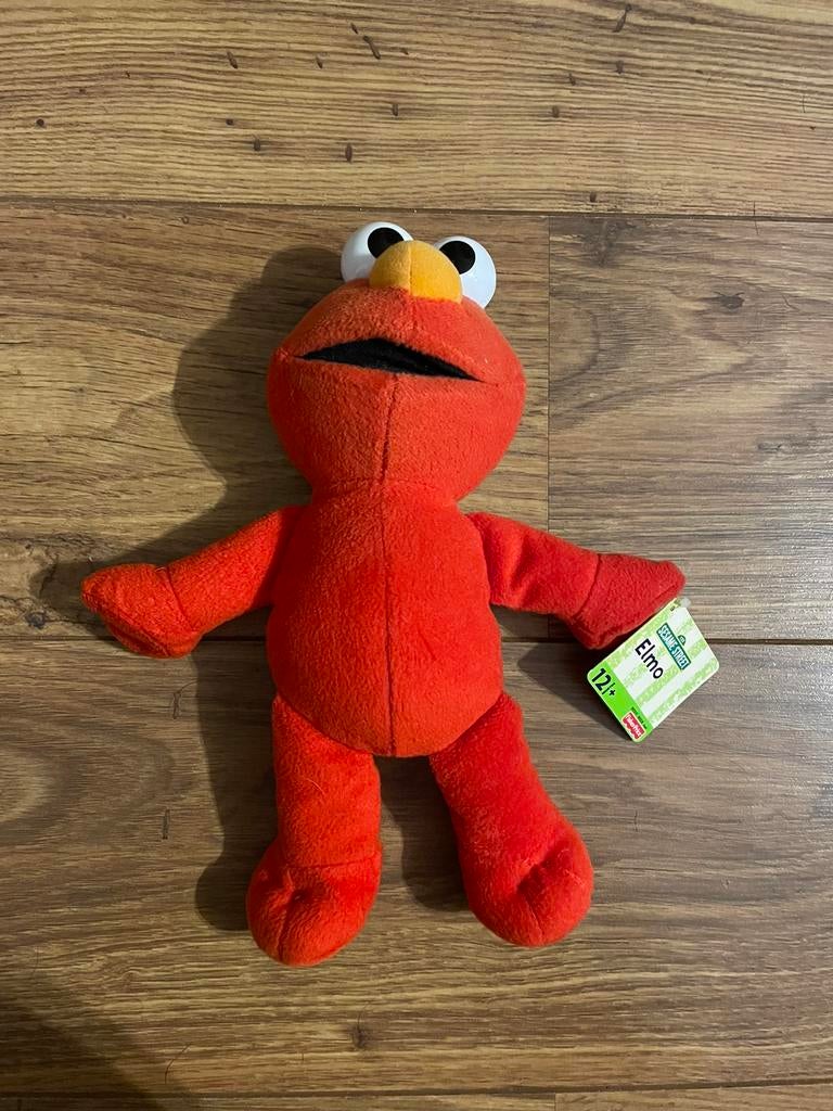 Knuffel Elmo Sesame Street Fisher Price, Ophalen of Verzenden, Zo goed als nieuw, Overige typen