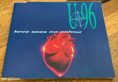 CD SINGLE U96 LOVE SEES NO COLOUR 1993 URBAN GERMANY, Cd's en Dvd's, Cd Singles, Gebruikt, Dance, 1 single, Maxi-single, Verzenden