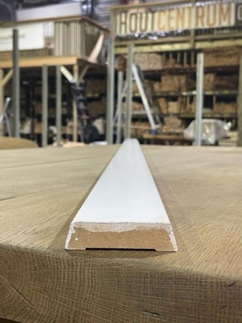 ACTIE: witgelakte MDF plint 15 x 70 x 2400; NU €3,-!!, Doe-het-zelf en Verbouw, Plinten en Afwerking, Nieuw, Plinten, Mdf, 200 tot 250 cm