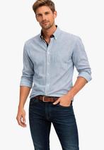 Overhemd - Maat M, Blauw, Babista, Zo goed als nieuw, Halswijdte 39/40 (M)