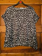 Mooie grijze top met panterprint van &co Woman maat xxxl, Maat 46/48 (XL) of groter, &Co Woman, Ophalen of Verzenden, Zo goed als nieuw