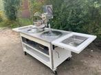 Mobiele mini oliebollen machine oliebollenmachine kraam rvs, Ophalen, Fornuis, Frituur en Grillen