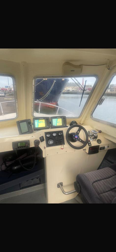 Orca 7.00 zeewaardige boot, Watersport en Boten, Vis- en Consoleboten, 70 pk of meer, 6 meter of meer, Diesel, Binnenboordmotor