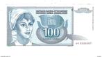 yugoslavia 100 dinara 1992 112 unc, Postzegels en Munten, Bankbiljetten | Europa | Niet-Eurobiljetten, Verzenden, Overige landen