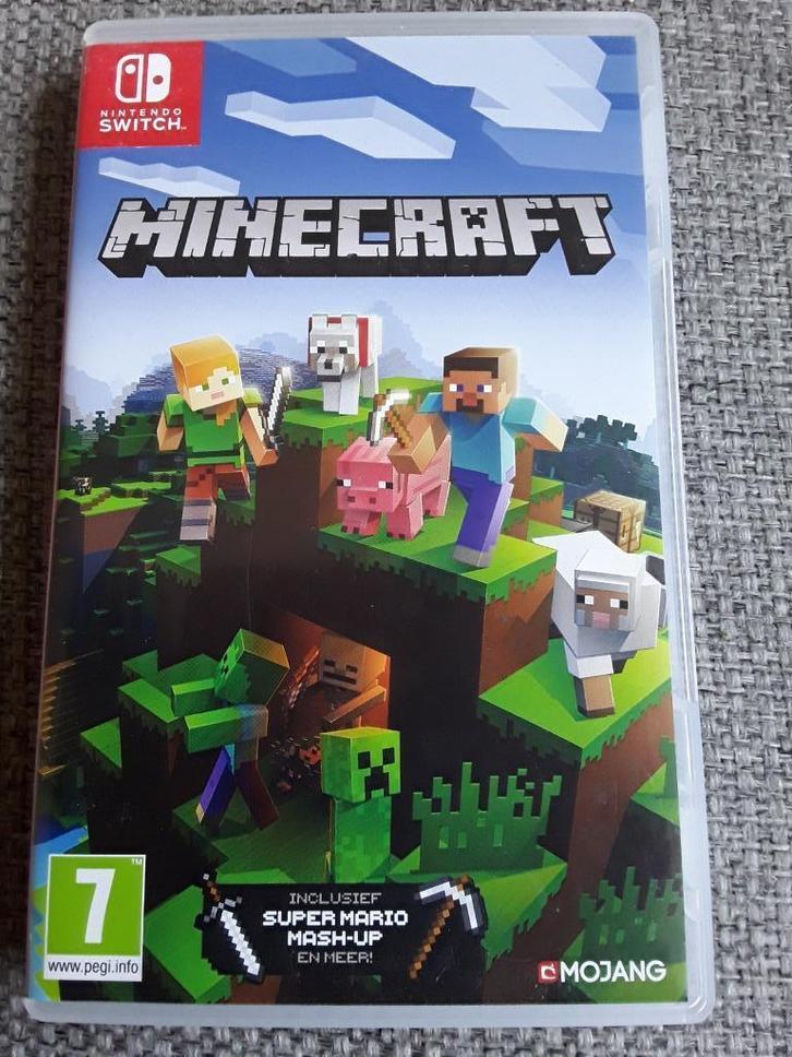Nintendo Switch Game Minecraft, Spelcomputers en Games, Games | Nintendo Switch, Zo goed als nieuw, Avontuur en Actie, 3 spelers of meer
