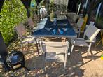 8 persoons tuinstel!, Tuin en Terras, Tuinsets en Loungesets, Ophalen, Zo goed als nieuw