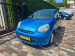 Nissan Micra 1.2 Connect Edition 2011 Airco 5 Deurs NW Apk, Voorwielaandrijving, Euro 5, Gebruikt, Blauw