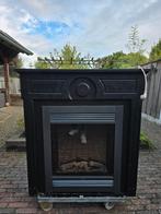 Faber sfeerhaard (met verwarming) en schouw, Huis en Inrichting, Haarden, Ophalen, Gebruikt, Vrijstaande haard, Elektrische haard