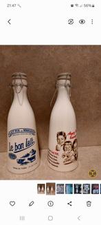 Brocante Franse melkflessen nieuw!, Ophalen