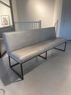 Eetkamer bank echt leer 194cm, Huis en Inrichting, Ophalen, Gebruikt, 75 tot 100 cm, Leer