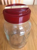 Grote retro, vintage vooorraadpot met strooideksel jaren 60, Ophalen of Verzenden, Zo goed als nieuw