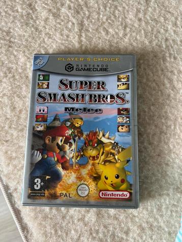 Nintendo gamecube super smahs bros melee Alleen doosje beschikbaar voor biedingen