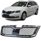 Sport Grill Voor Skoda Octavia 5E Facelift Glans Zwart Chrom, Auto diversen, Ophalen of Verzenden