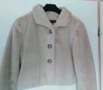 Bontjas/blazer lilytime maat 46. Zo goed als nieuw!, Kleding | Dames, Beige, Maat 46/48 (XL) of groter, Ophalen of Verzenden, Zo goed als nieuw