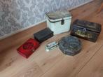 Diverse blikken en trommels, Verzamelen, Blikken, Ophalen, Gebruikt, Overige