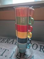 Nog mooie set koffie of melk mokken met kleine beschadiging, Huis en Inrichting, Keuken | Servies, Gebruikt, Ophalen of Verzenden