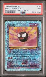 Gastly [Reverse Holo] #76 PSA 7 Pokemon Legendary Collection, Foil, Losse kaart, Zo goed als nieuw, Ophalen