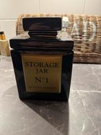 Riviera Maison Storage Jar No.1, Overige materialen, Zwart, Ophalen of Verzenden, Zo goed als nieuw