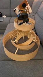 Mooie rieten lamp, Huis en Inrichting, Ophalen, Zo goed als nieuw, 50 tot 75 cm