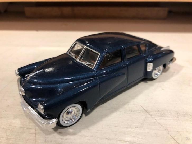 1:43 Opruiming Tucker Torpedo Solido Blauw, Hobby en Vrije tijd, Modelauto's | 1:43, Gebruikt, Auto, Solido, Ophalen of Verzenden