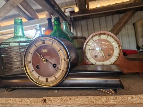 2 antieke pendule kastklokken decoratie, Antiek en Kunst, Antiek | Klokken, Ophalen
