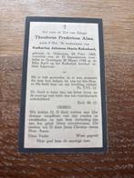 Alma Theodorus 1866 Uithuizen 1940 Groningen x Ruhmkorf, Verzamelen, Ophalen of Verzenden, Bidprentje