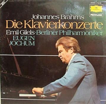 LP - BRAHMS - Emil Gilels - Die Klavierkonzerte beschikbaar voor biedingen