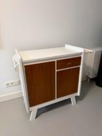 Vintage Commode - Teak deurtjes, opgeknapt!, Ophalen of Verzenden